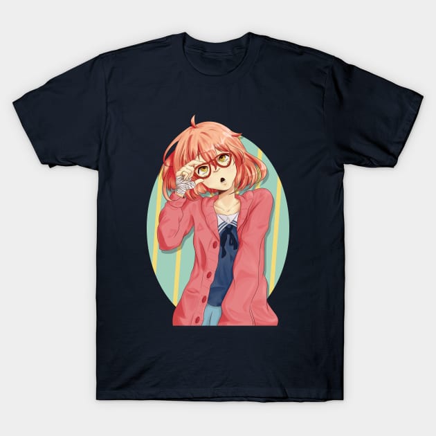 Kyoukai no kanata's Mirai T-Shirt by KimberlyFainello